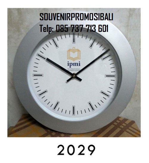 Jam Dinding 2029 Souvenir Promosi Bali